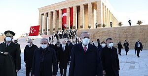 Atatürk'ün ölümünün 83. yıl dönümünde Anıtkabir'de tören