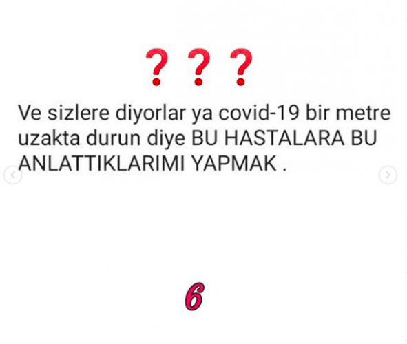 Sağlık çalışanlarından 'diğerleri' tepkisi