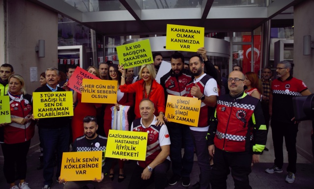 Gaziosmanpaşa Hastanesi'nden ses getiren proje: İyilik için İLİK bağışla
