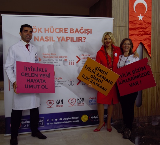 Gaziosmanpaşa Hastanesi'nden ses getiren proje: İyilik için İLİK bağışla