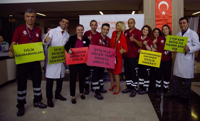 Gaziosmanpaşa Hastanesi'nden ses getiren proje: İyilik için İLİK bağışla