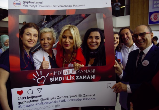 Gaziosmanpaşa Hastanesi'nden ses getiren proje: İyilik için İLİK bağışla