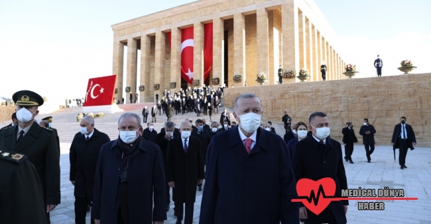 Atatürk'ün ölümünün 83. yıl dönümünde Anıtkabir'de tören  