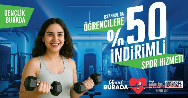 İstanbul'da öğrencileri yüzde 50 Spor indirimi
