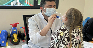İstanbul'da 'Yuvamız Bakırköy'de miniklere sağlık taraması