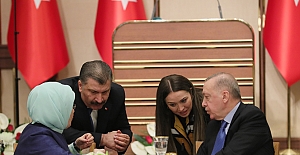Cumhurbaşkanı Erdoğan, sağlık çalışanlarıyla iftar yemeğinde bir araya geldi
